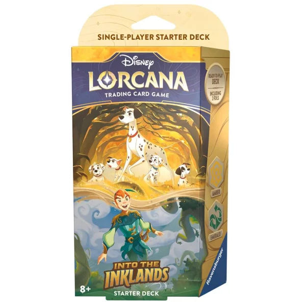 Disney Lorcana: Into the Inklands - (Amber, Emerald) Deck - Ohne Booster (EN)