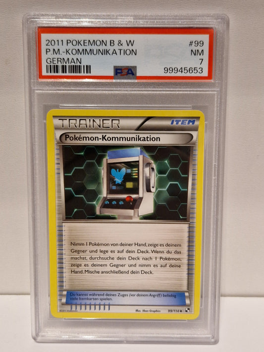 2011 - Pokemon Kommunikation - PSA 7