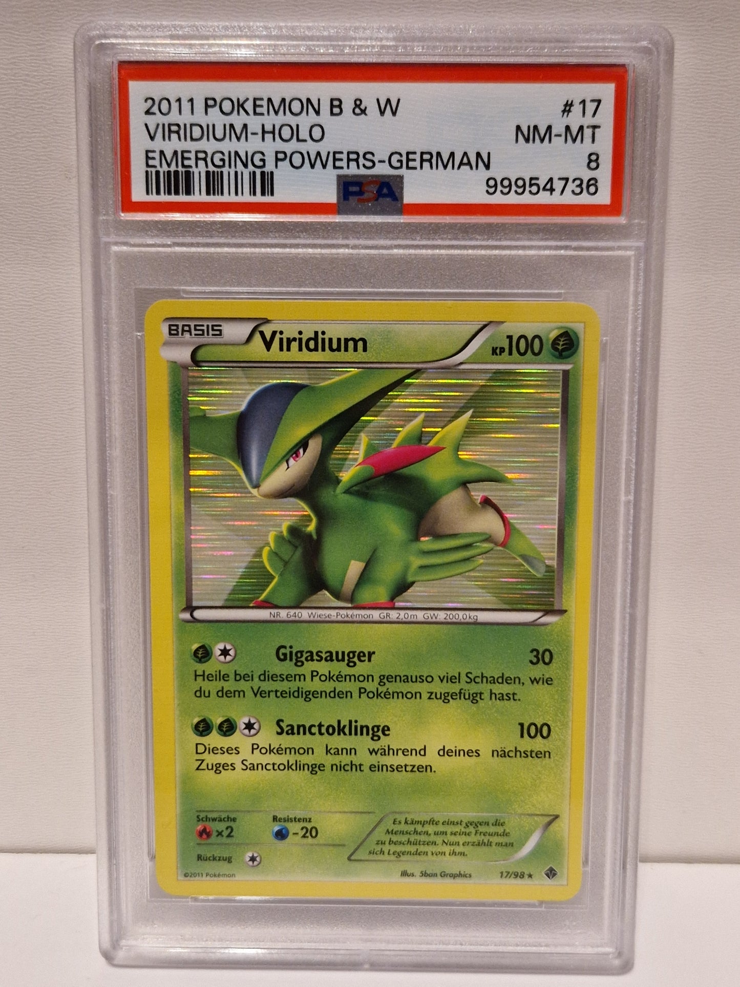 2011 - Viridium - PSA 8
