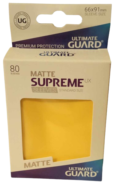 Ultimate Guard (80) - Gelb