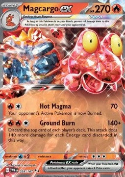Magcargo ex (DE)