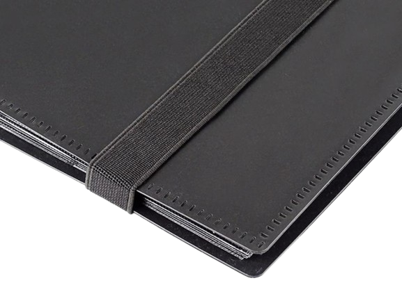 Schwarze Sammelmappe